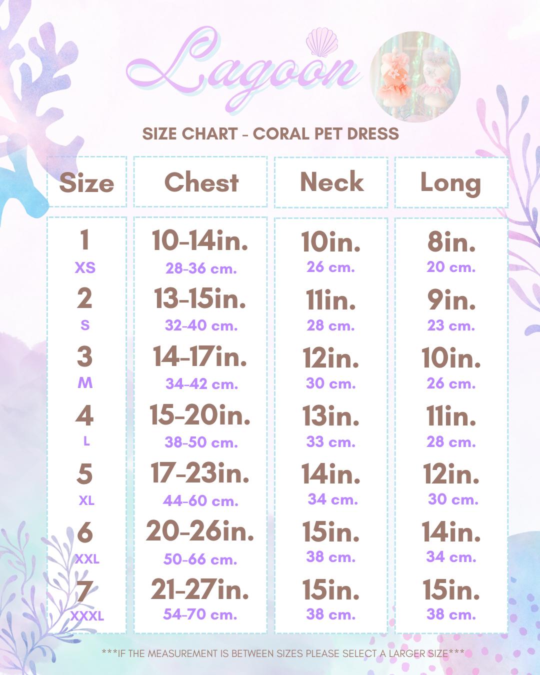 Coral Pet Dress
