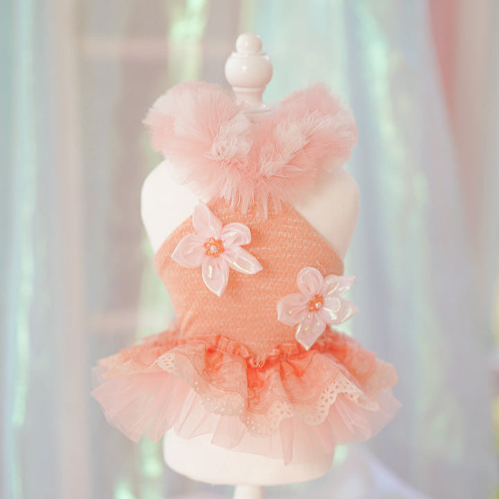Coral Pet Dress