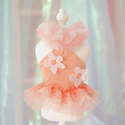 Coral Pet Dress