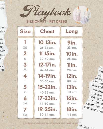 Playbook Pet Dress