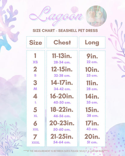 Seashell Pet Dress