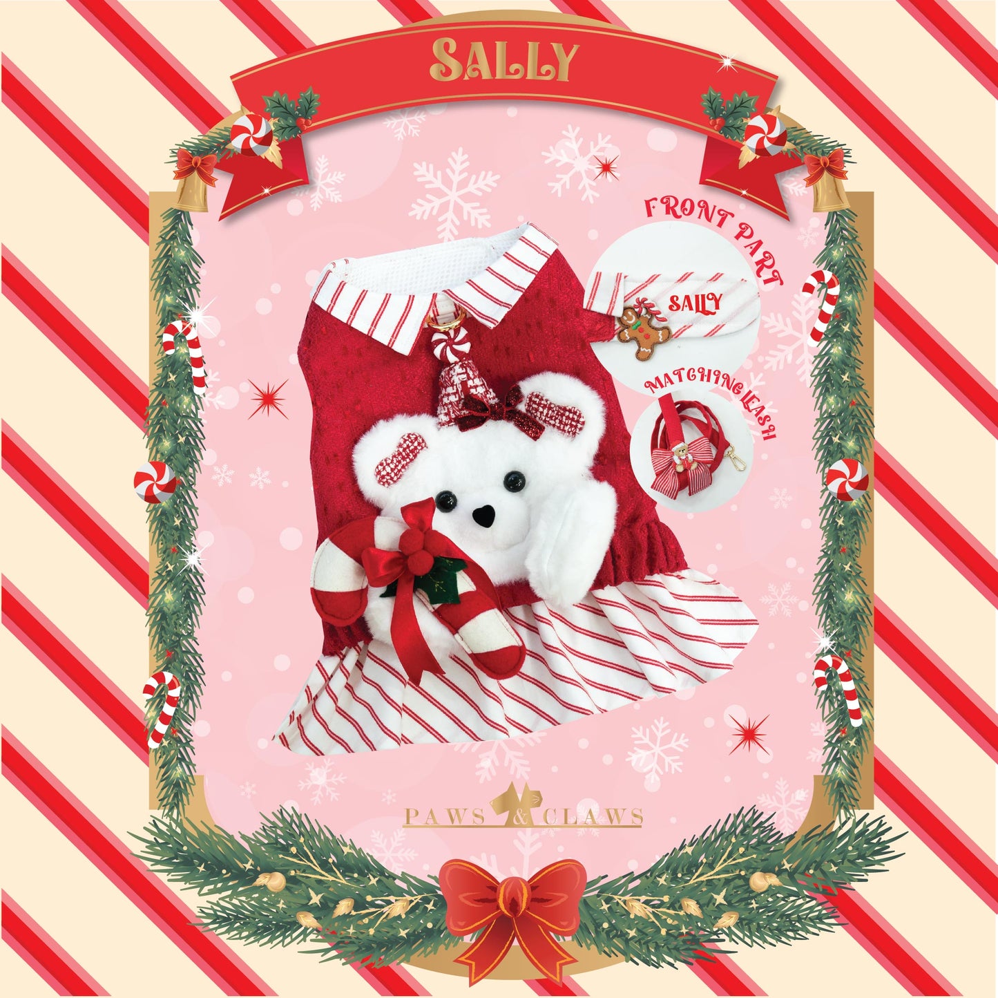 Sally Candy Cane (Harness - Girl)